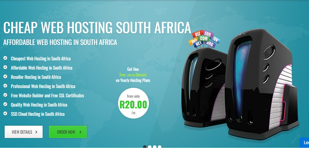 Solid Hosting is one of the cheapest Host in South Africa